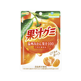 明治果汁QQ軟糖-溫州蜜柑口味